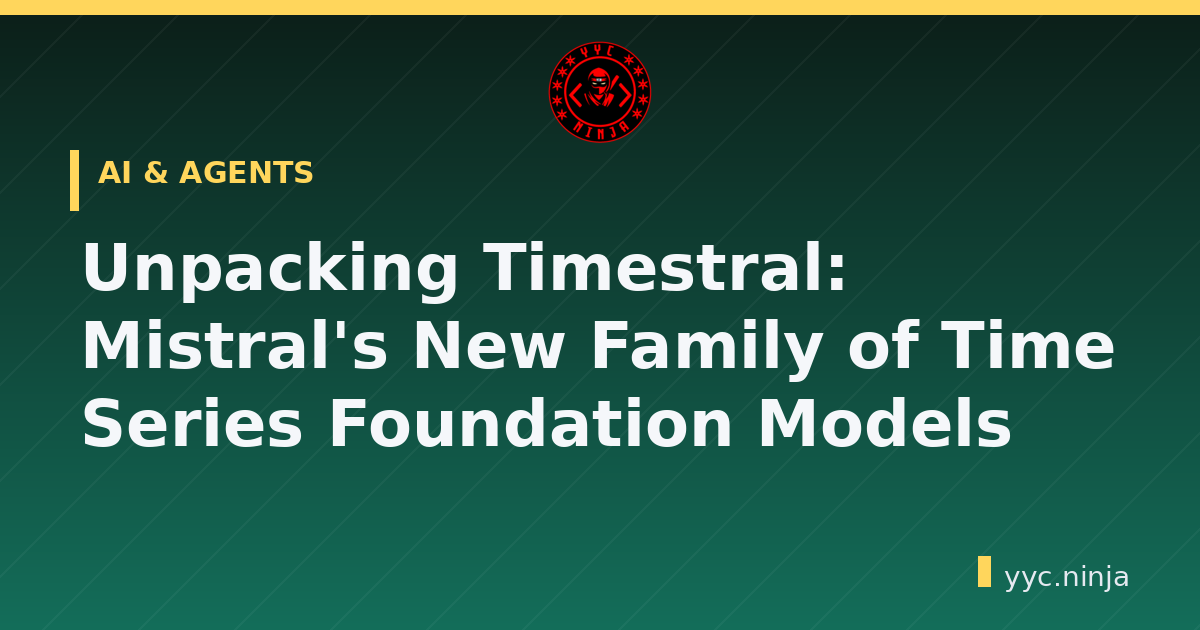 Unpacking Timestral: Mistral's New Family of Time Series Foundation Models